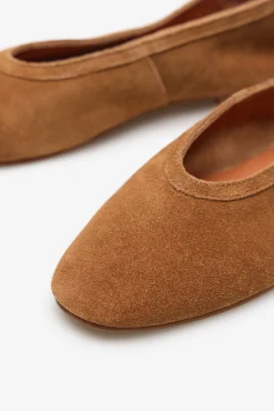 Zapato bailarina piel