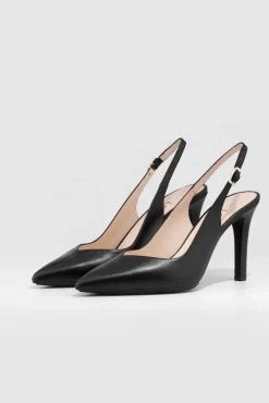 Zapato salón destalonado