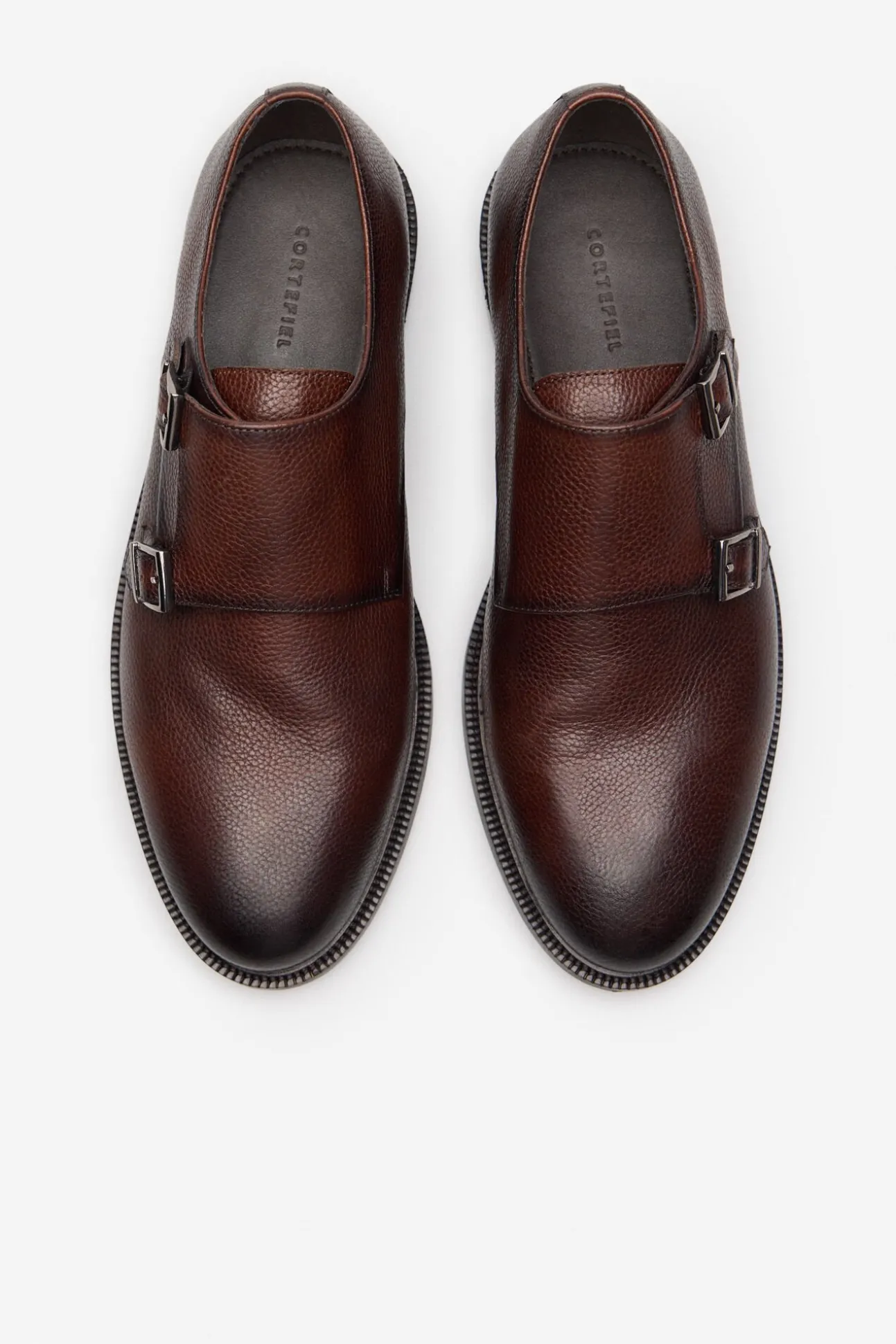 Zapato vestir 2 hebillas