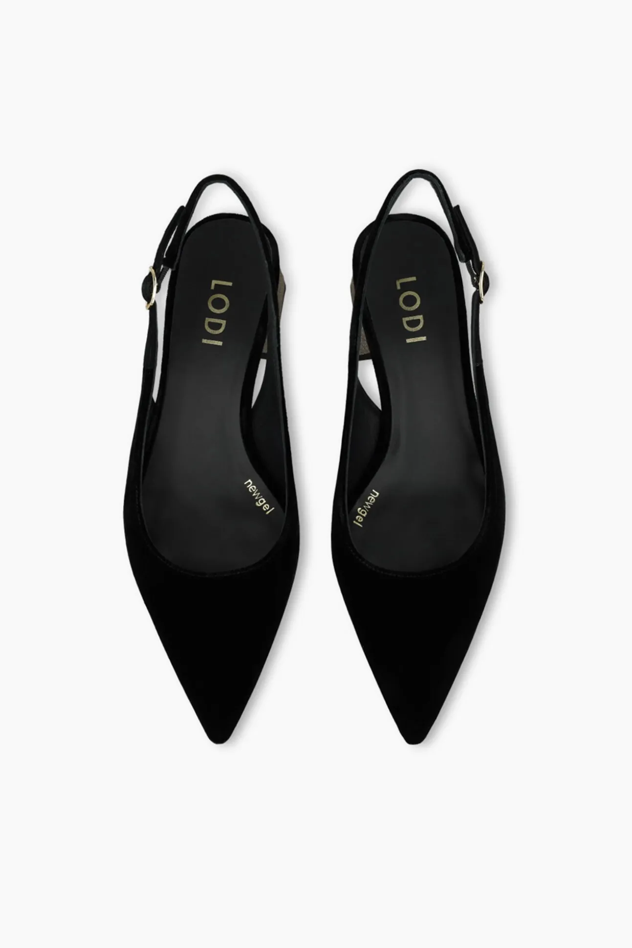 Zapatos de salón en terciopelo