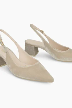 Zapatos de salón en terciopelo