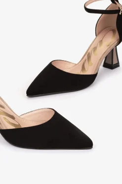 Zapatos pala talón ultrasuede